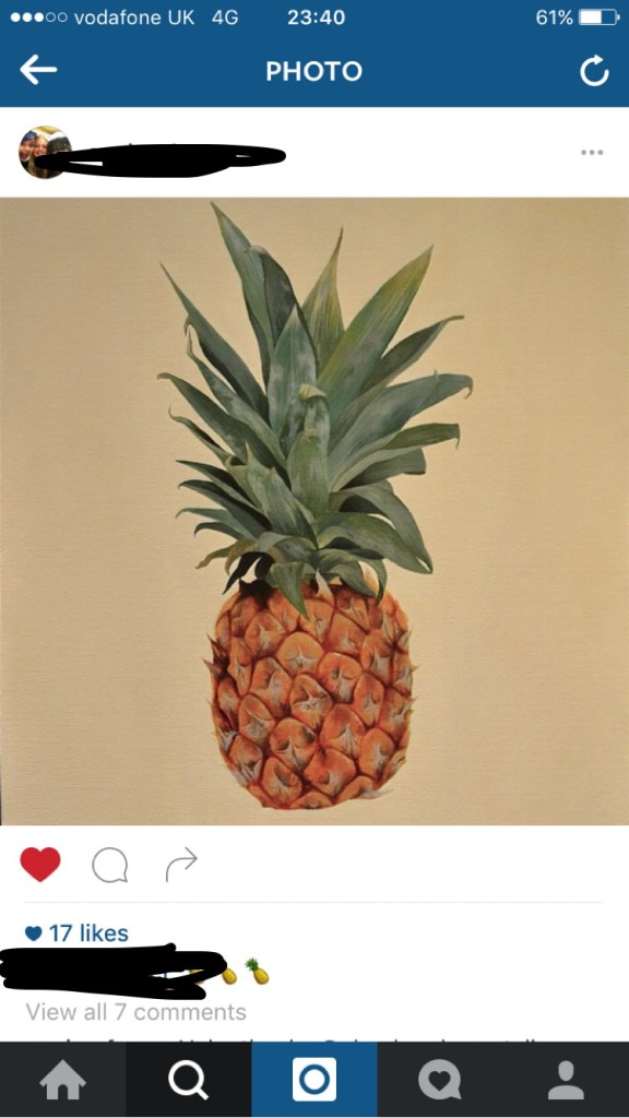 It's a painting. Promise.