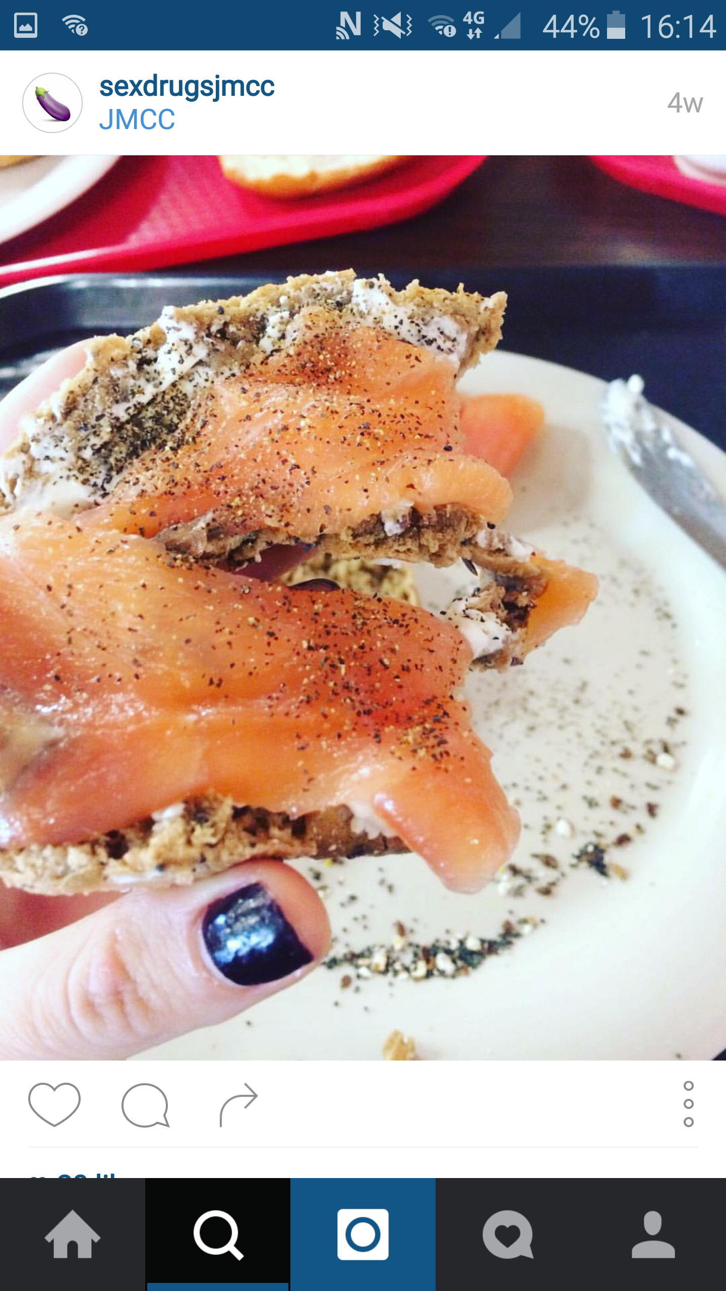 Smoked salmon!? Who knew!?