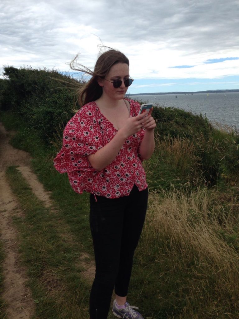 I was too busy to appreciate the view