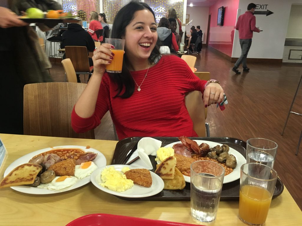 Disclaimer: she didn't actually eat all of this.