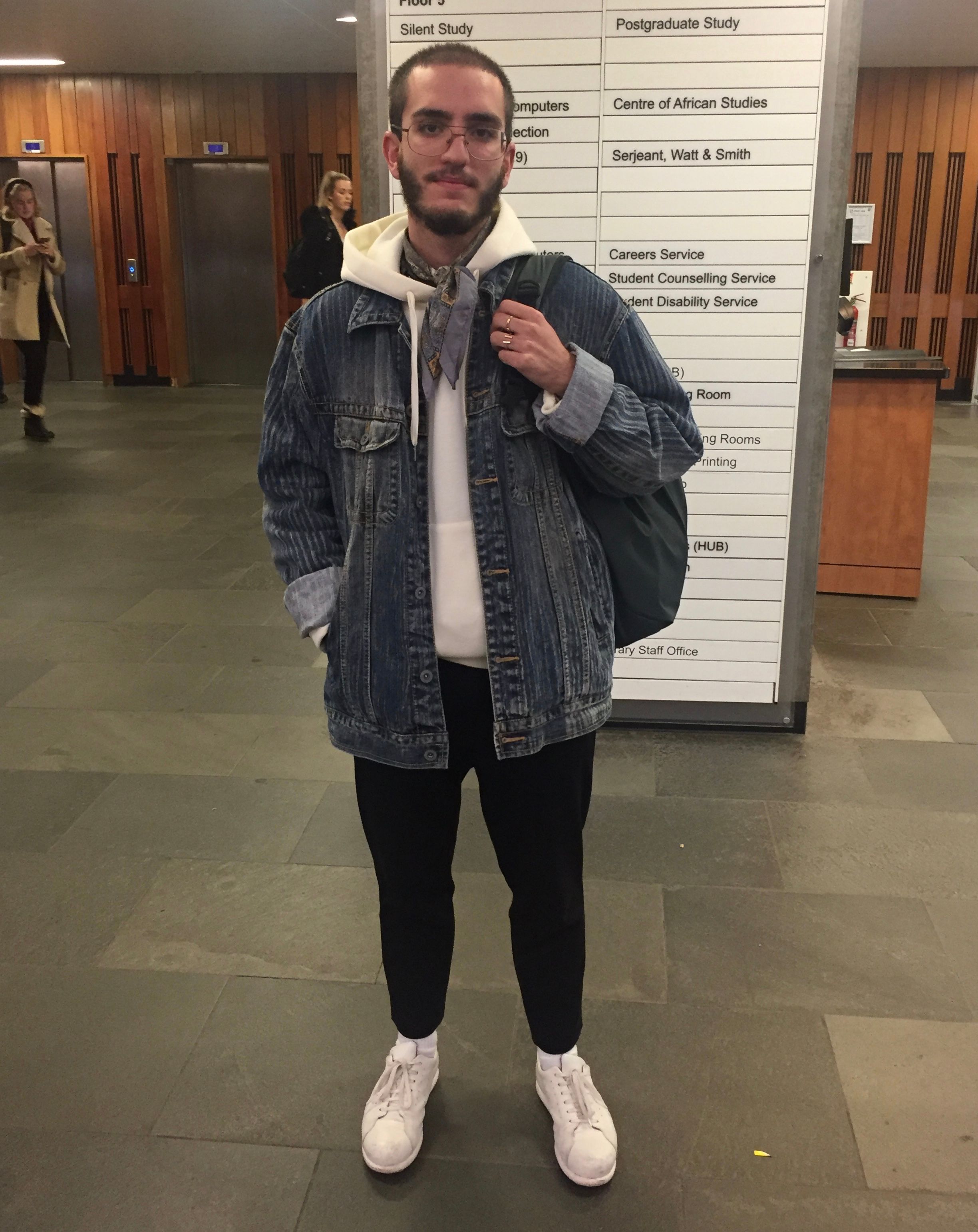 Image may contain: Jacket, Coat, Clothing, Blazer, Person, People, Human