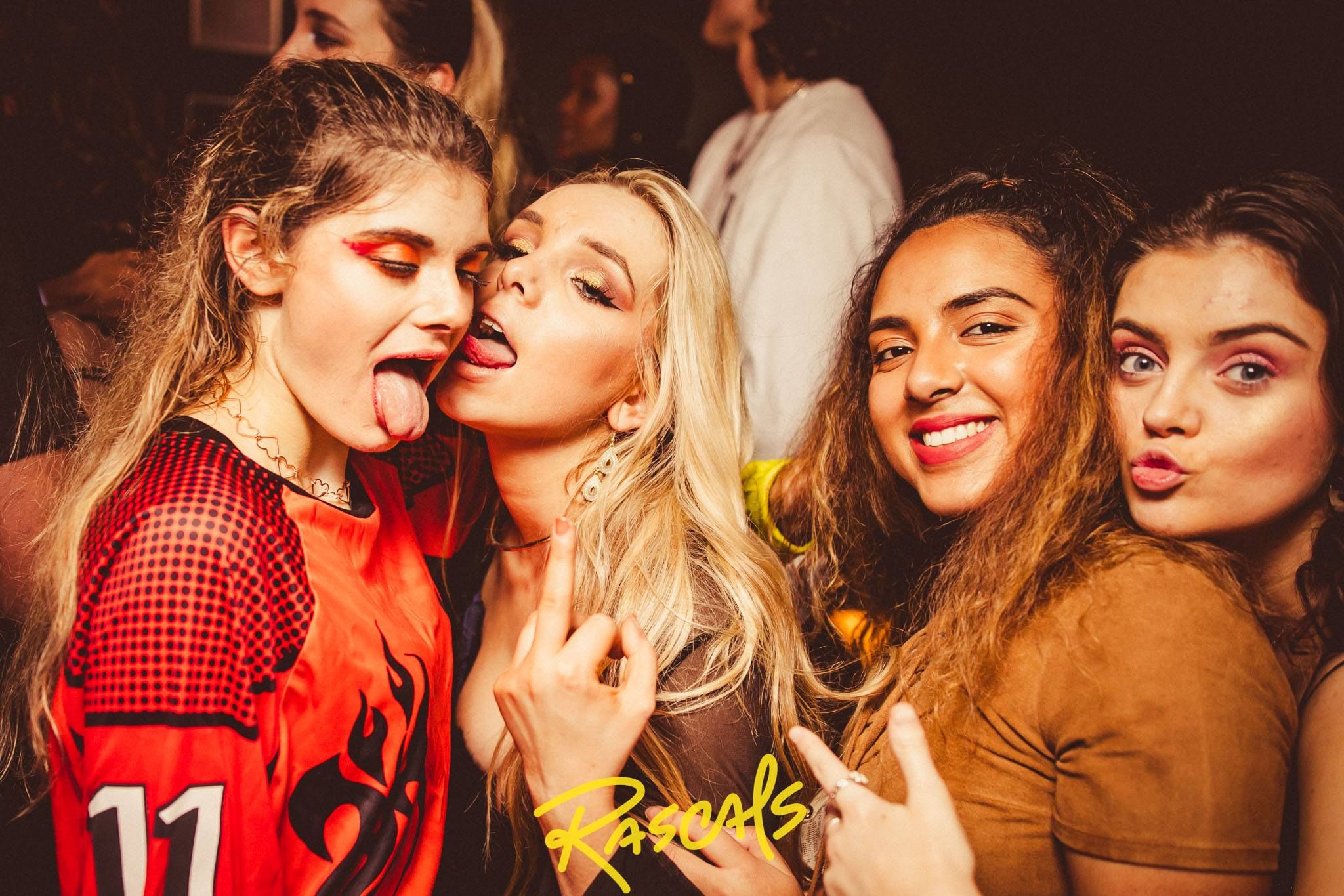 Image may contain: Night Club, Club, Party, Human, Person
