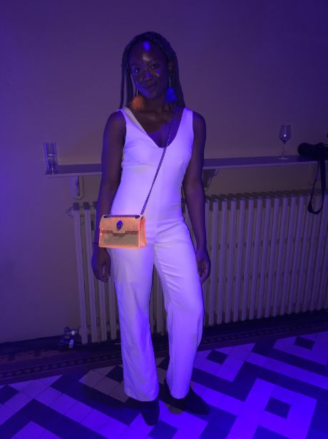 Image may contain: Pants, Female, Person, Human, Apparel, Clothing