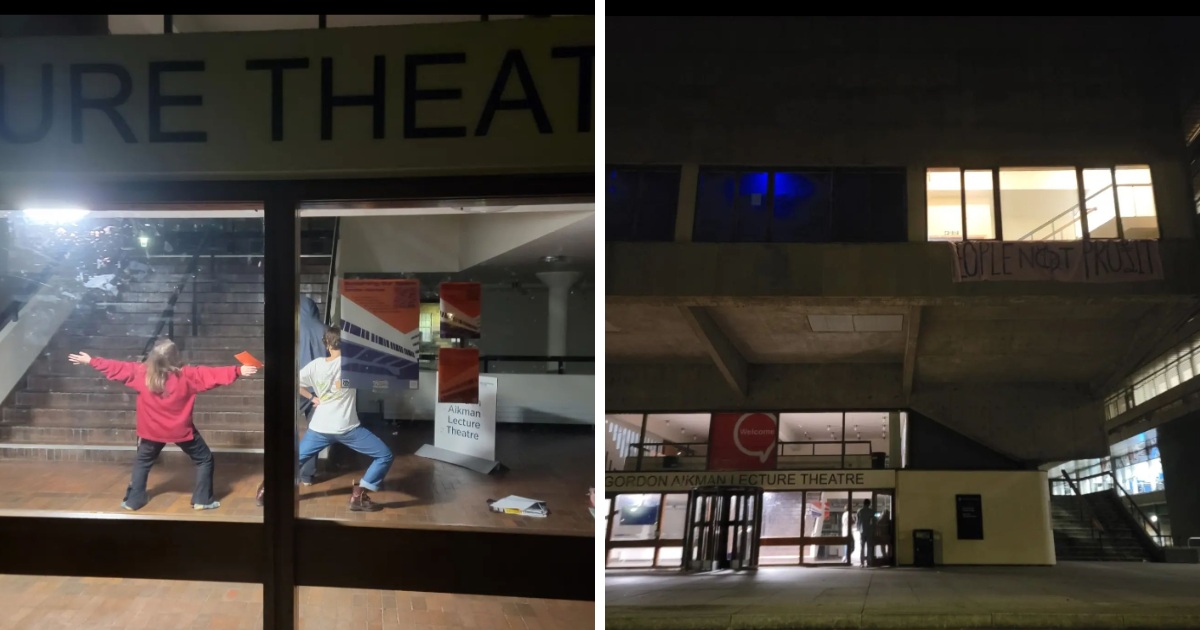 Students takeover Gordon Aikman theatre for one week to 'build communities of resistance' - Vimarsana News