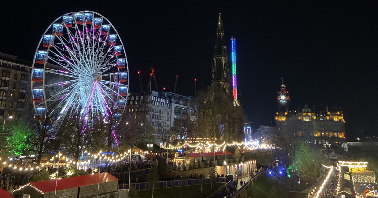 Edinburgh Christmas markets and Hogmanay back on for 2022