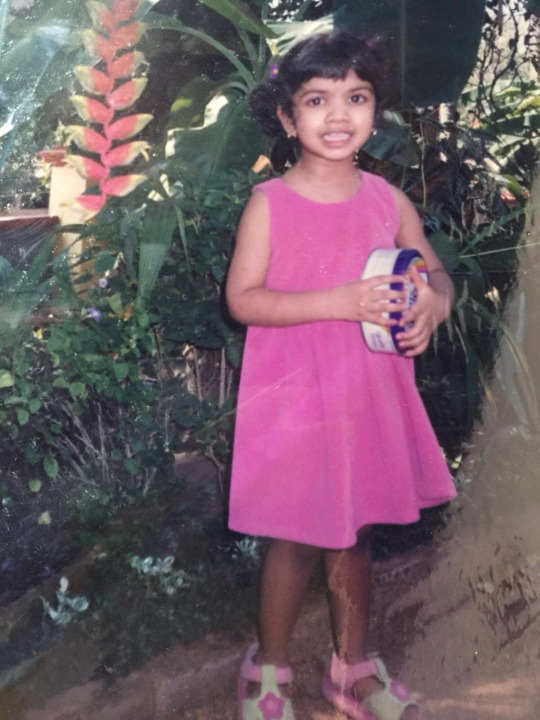 Portrait of the author as a young child, before knowing what identity was (or how to dress)