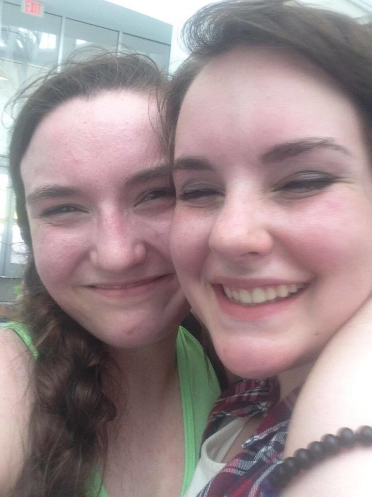 McKayla and her bestie, Alison, who's from Philadelphia