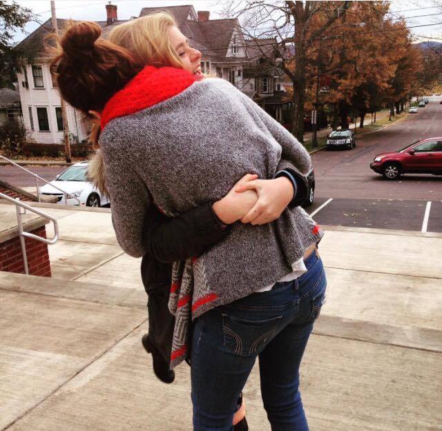 When Jessica picked Grace up after her three hour drive