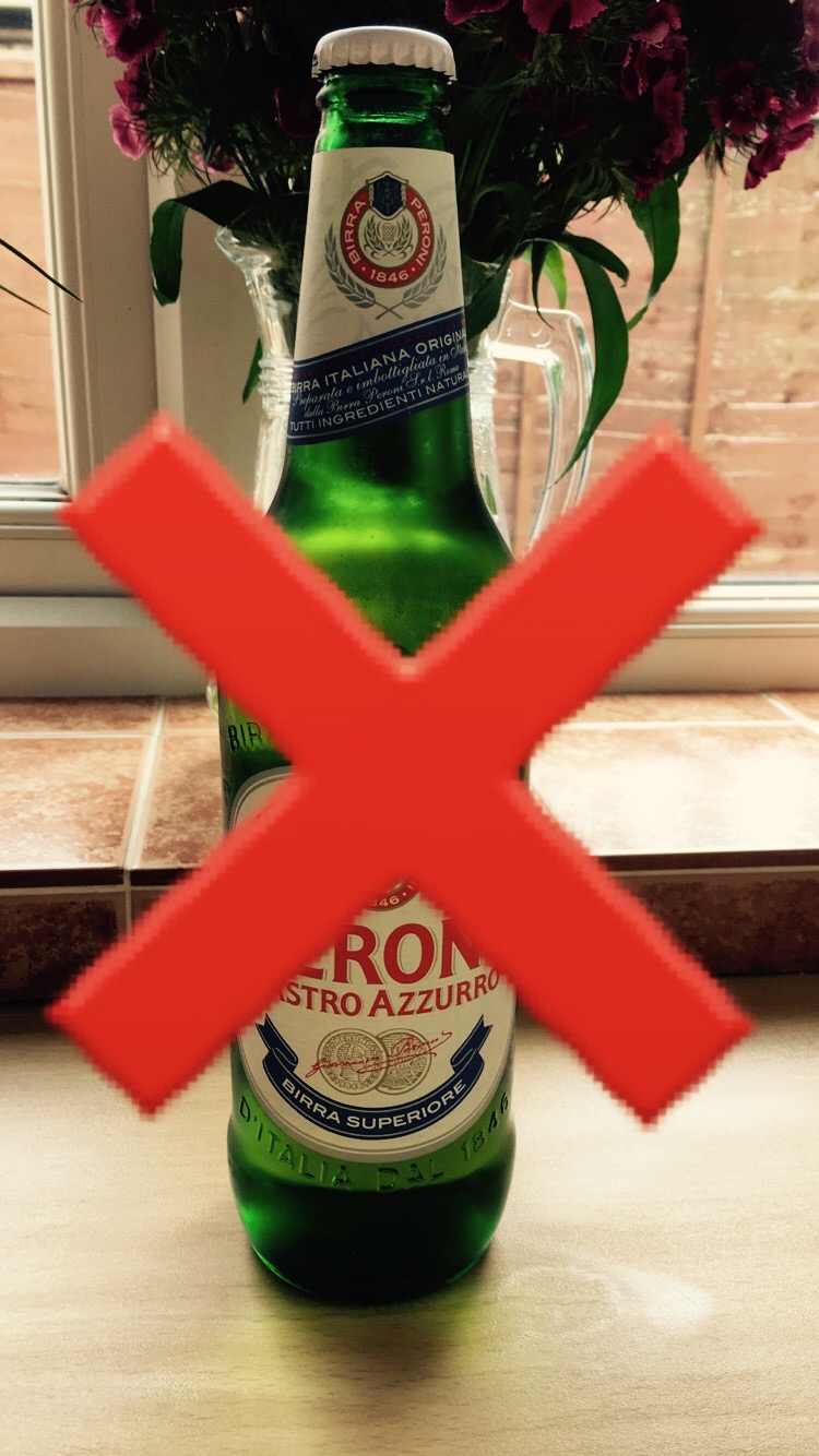 Beer is the anti-christ and contains gluten