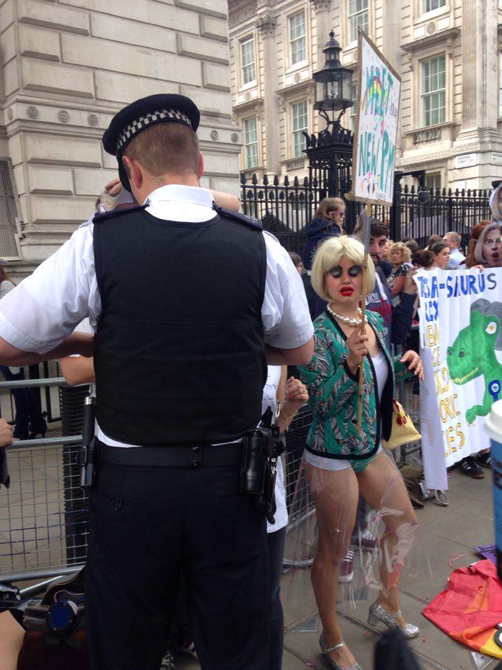 Even the police couldn't stop them