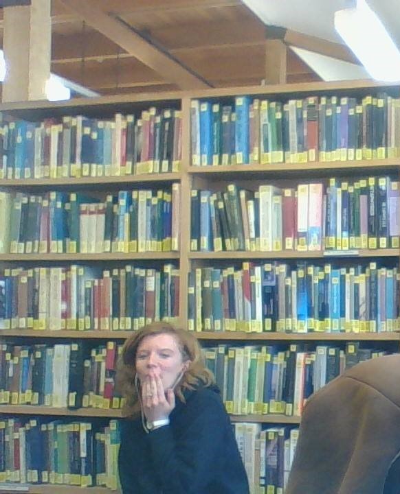 Library hang-out.