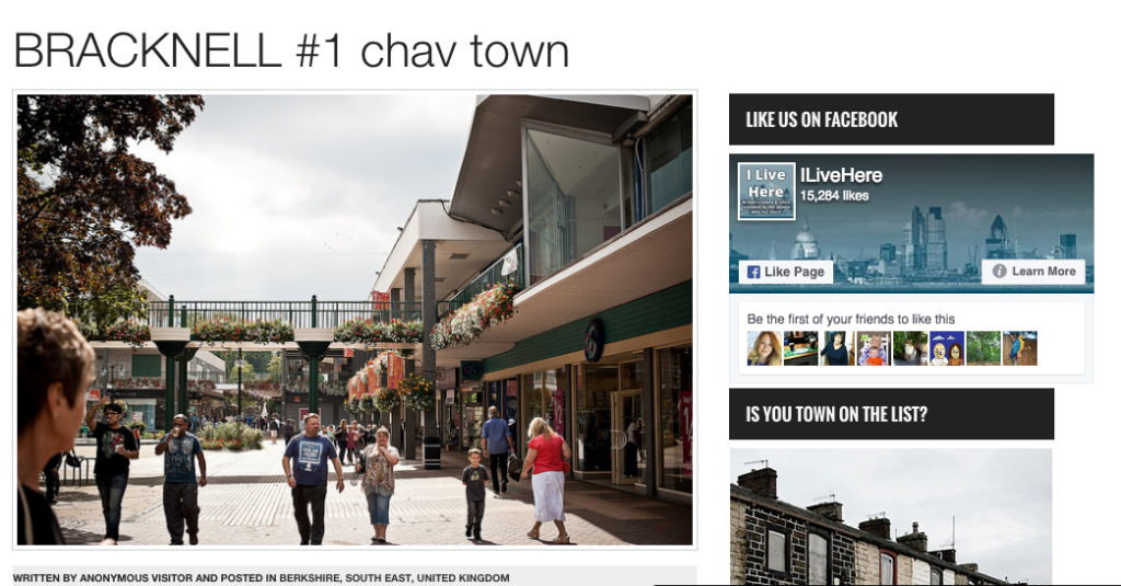 What it's like growing up in Bracknell, 'Britain's number one chav town'