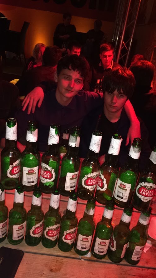 All these beers cost less than entry for boys