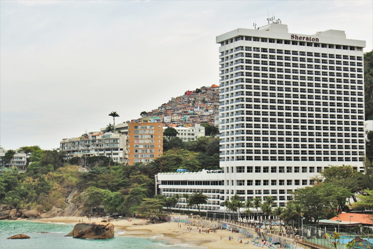 The Sheraton Grand Rio Hotel & Resort, in front of Vidigal