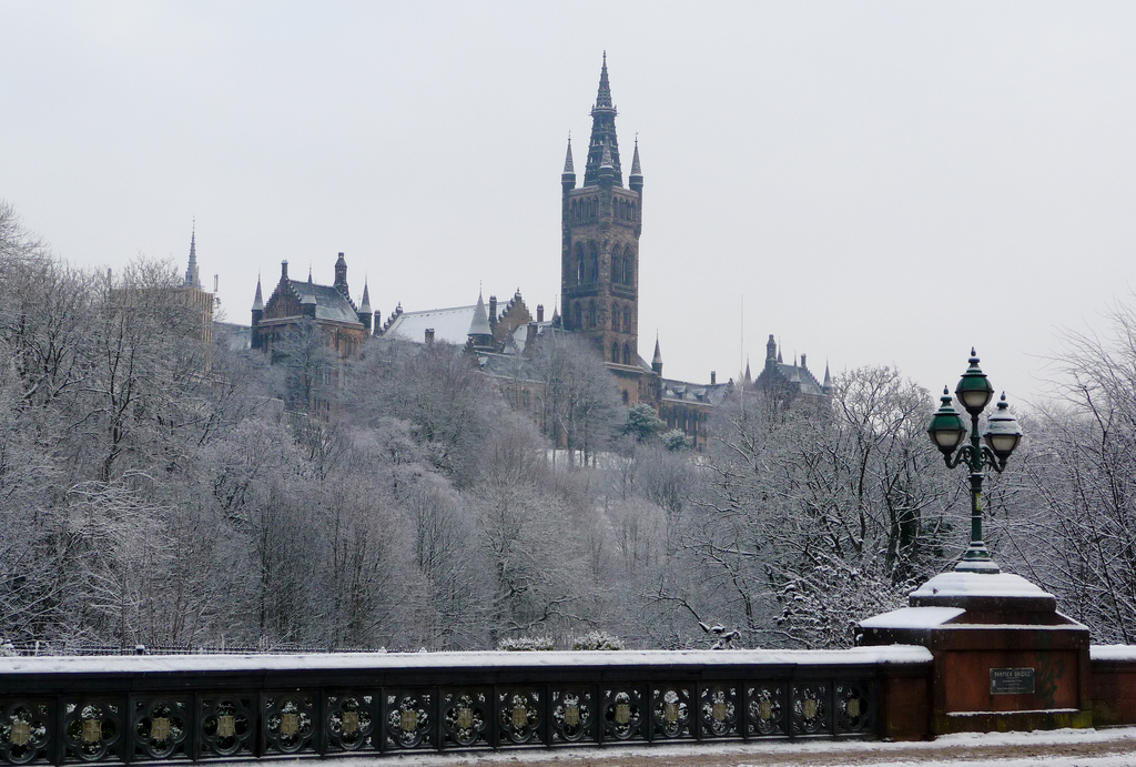 Glasgow University, where they were investing just £10 per student. They have since boosted investment. Photo by Ian D