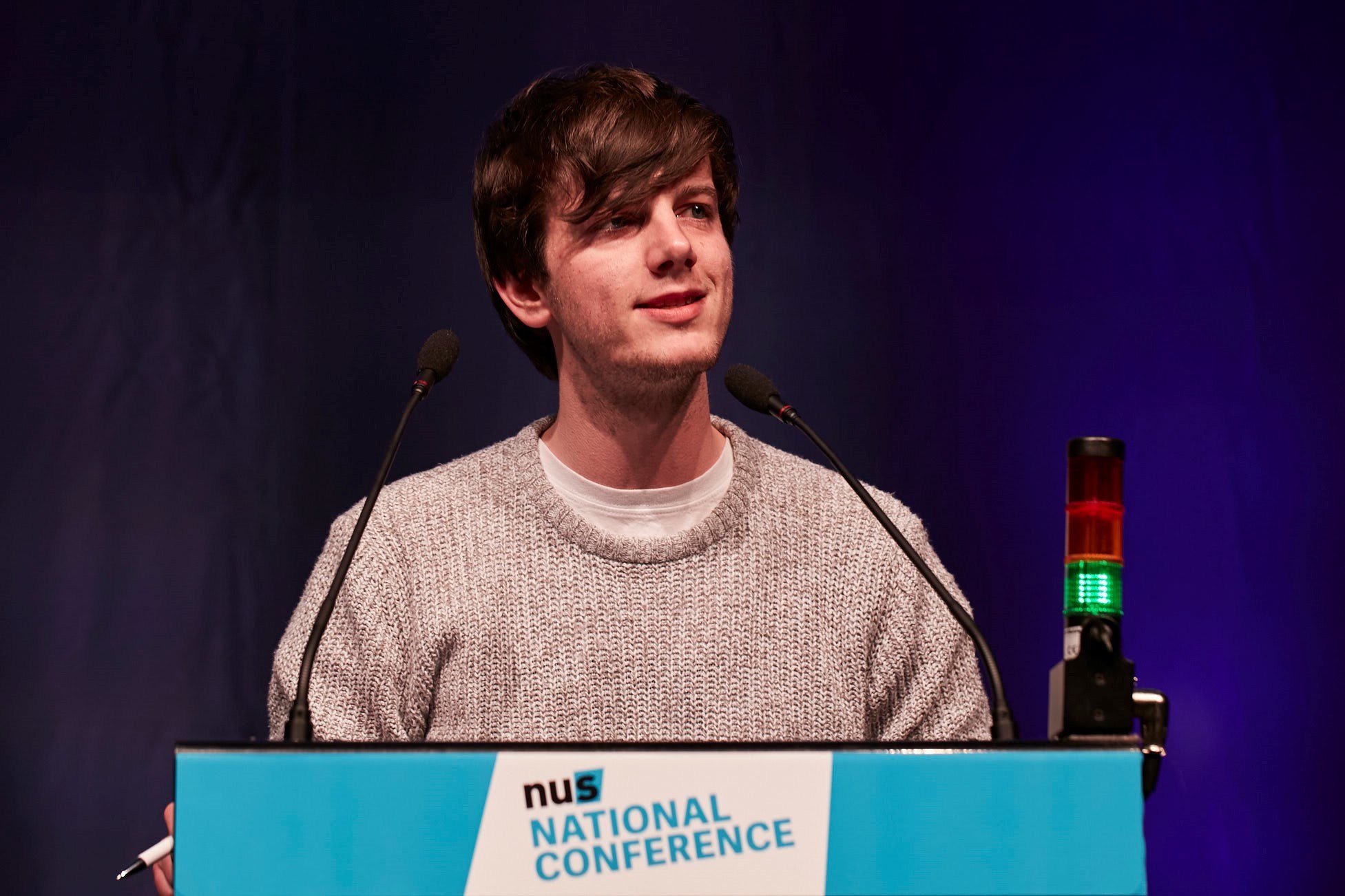 Richard Brooks, the NUS' Vice President for Union Development, is one of the signatures