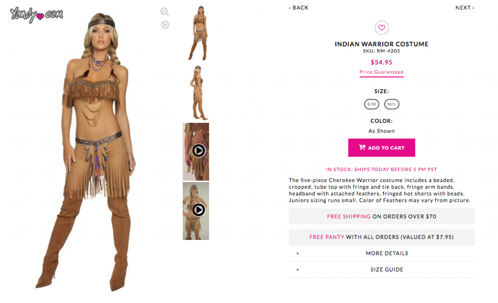 Sexy wine server costume