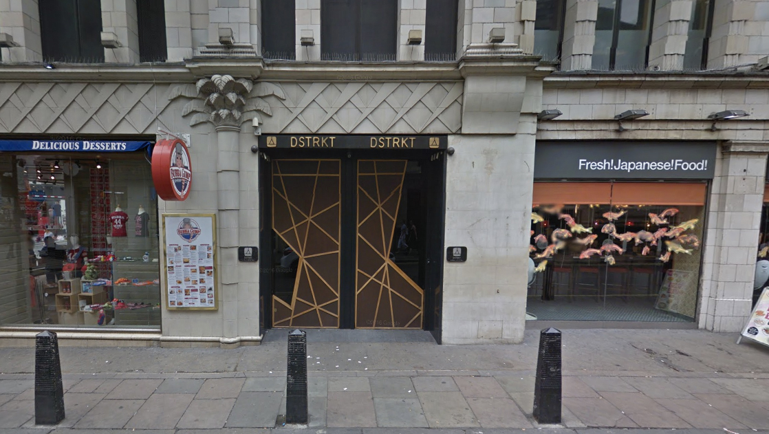 The club on Rupert Street