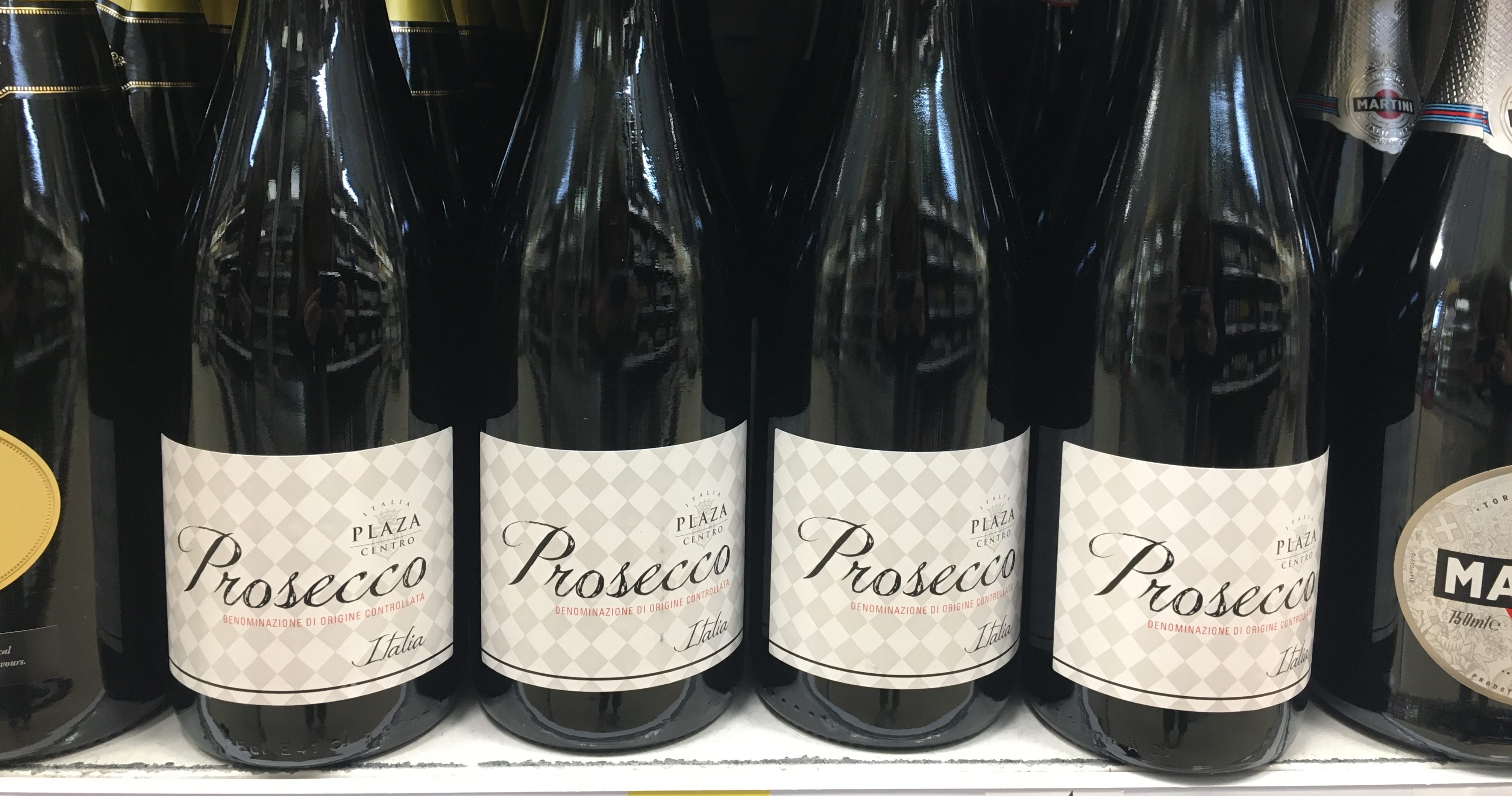 That bottle of prosecco you always buy in Tesco is now only a fiver