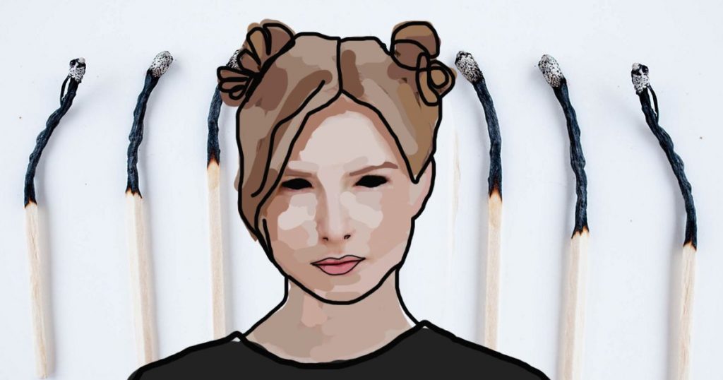 Image may contain: Hair, Clothing, Apparel, Person, Human, Face, Head