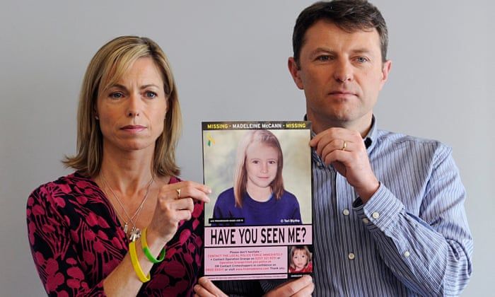 Image may contain: Madeleine McCann reward, how much, appeal, Madeleine McCann, disappearance of Madeleine McCann, Netflix, Advertisement, Face, Apparel, Shirt, Clothing, Person, Human