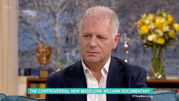 Image may contain: McCann spokesman Clarence Mitchell, Madeleine McCann, Clarence Mitchell, This Morning, The disappearance of Madeleine McCann, Face, Person, Human
