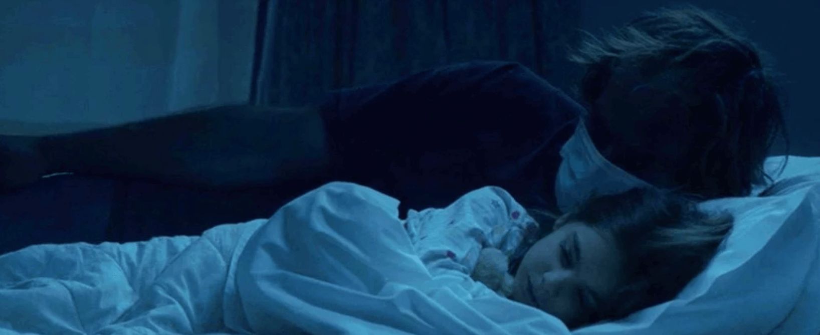 Image may contain: Madeleine McCann documentary reactions, Madeleine McCann, update, news, documentary, the disappearance of Madeleine McCann, Kate, Gerry, McCann, episode 8, Furniture, Bed, Blanket, Pillow, Cushion, Clinic