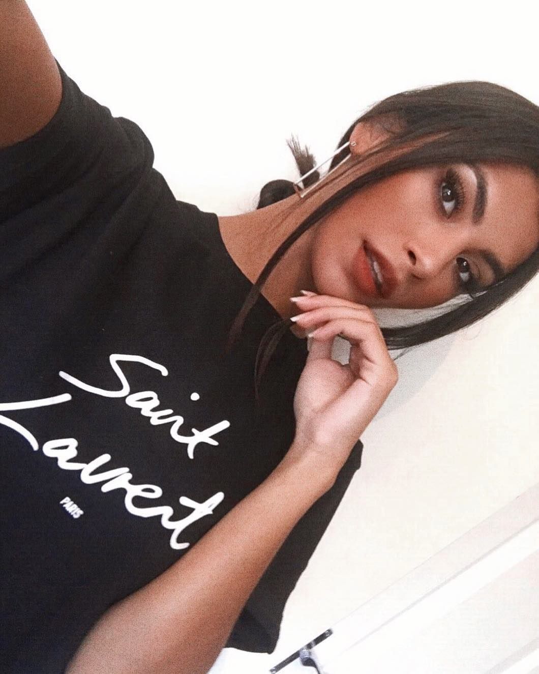 Image may contain: Joanna Chimonides, Love Island, Casa Amor, villa, new girl, bombshell, contestant, islander, cast, rumours, gossip, Ben Chilwell, Face, Human, Person, Sleeve, Apparel, Clothing