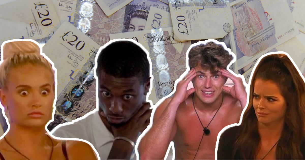 Love Island contestants are paid equivalent to £2.80 an hour