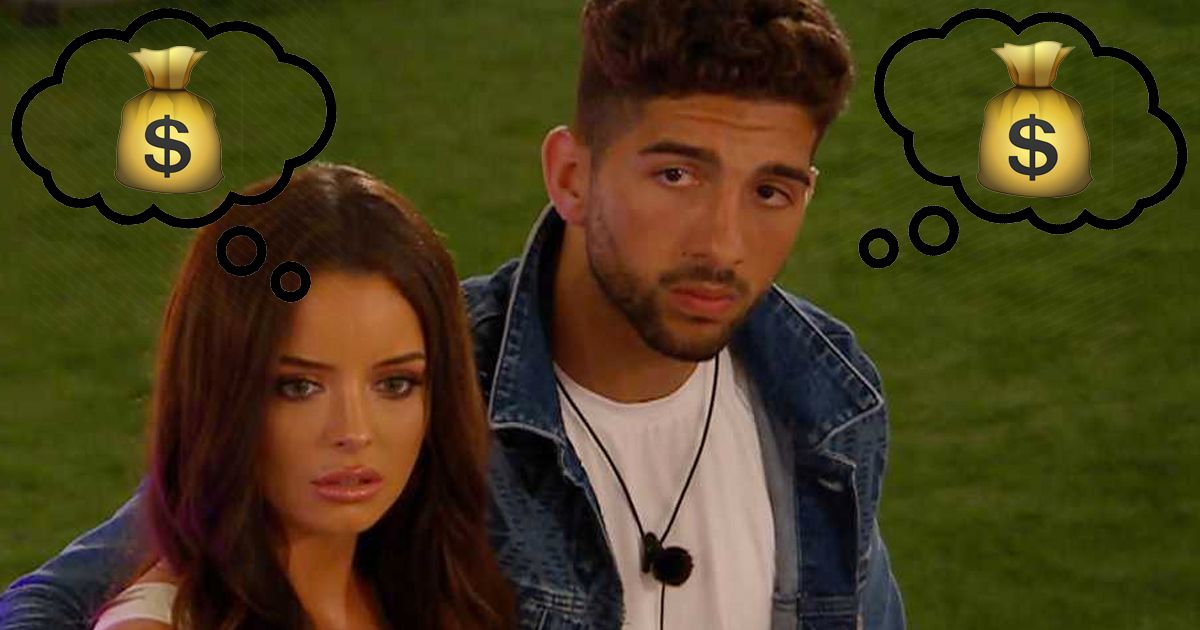 Love Island prize money Which Islander is most likely to steal the cash?