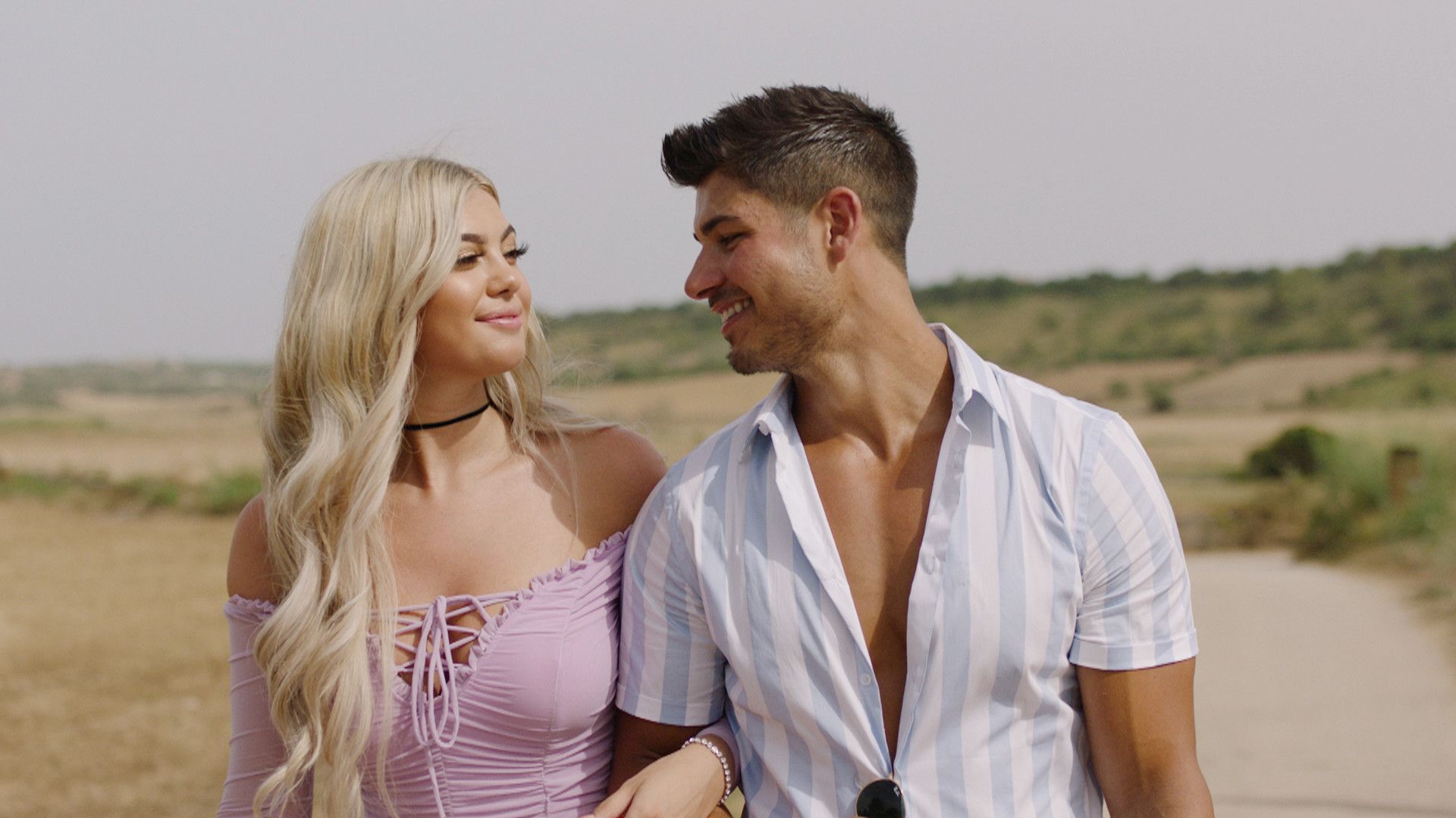 Image may contain: Love Island prize money, Love Island, final, Belle, Anton, split, steal, love, money, last episode, winnings, prize, odds, Shirt, Girl, Kid, Blonde, Woman, Teen, Child, Female, Robe, Evening Dress, Fashion, Gown, Clothing, Apparel, Human, Person