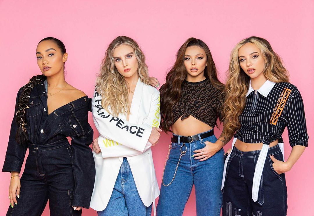 Image may contain: reality TV rich list, UK, reality TV, net worth, earnings, money, salary, rich, worth, Little Mix, Leigh-Anne Pinnock, Perrie Edwards, Jesy Nelson, Jade Thirlwall, X Factor, Girl, Fashion, Jeans, Denim, Female, Clothing, Pants, Apparel, Person, Human