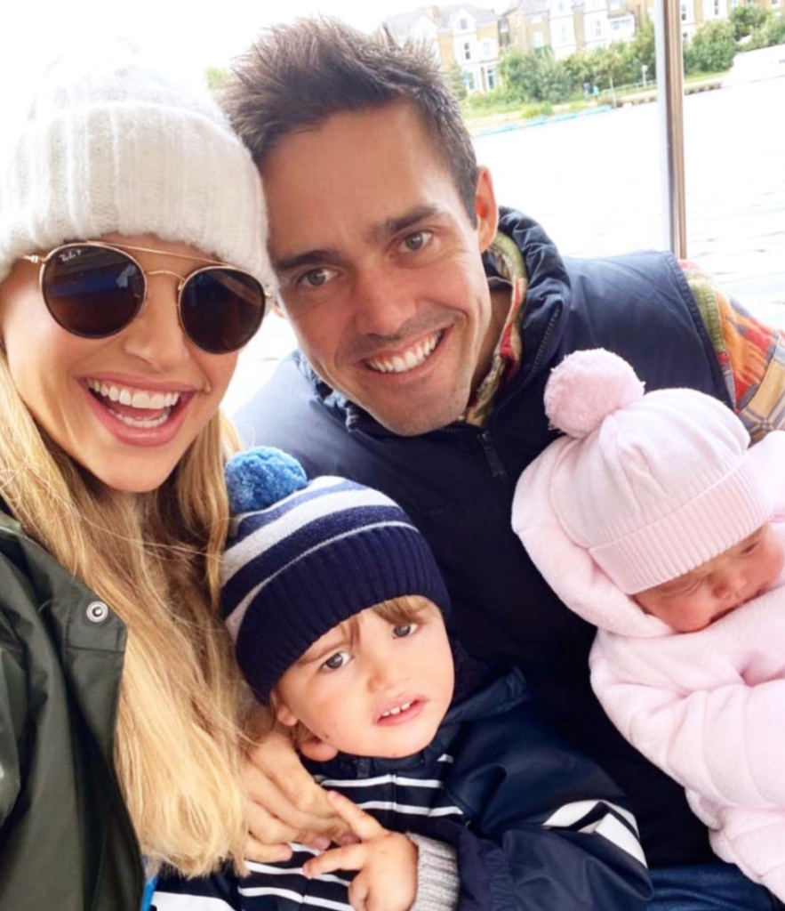 Spencer Matthews, Vogue Williams, children, baby, babies, daughter, son