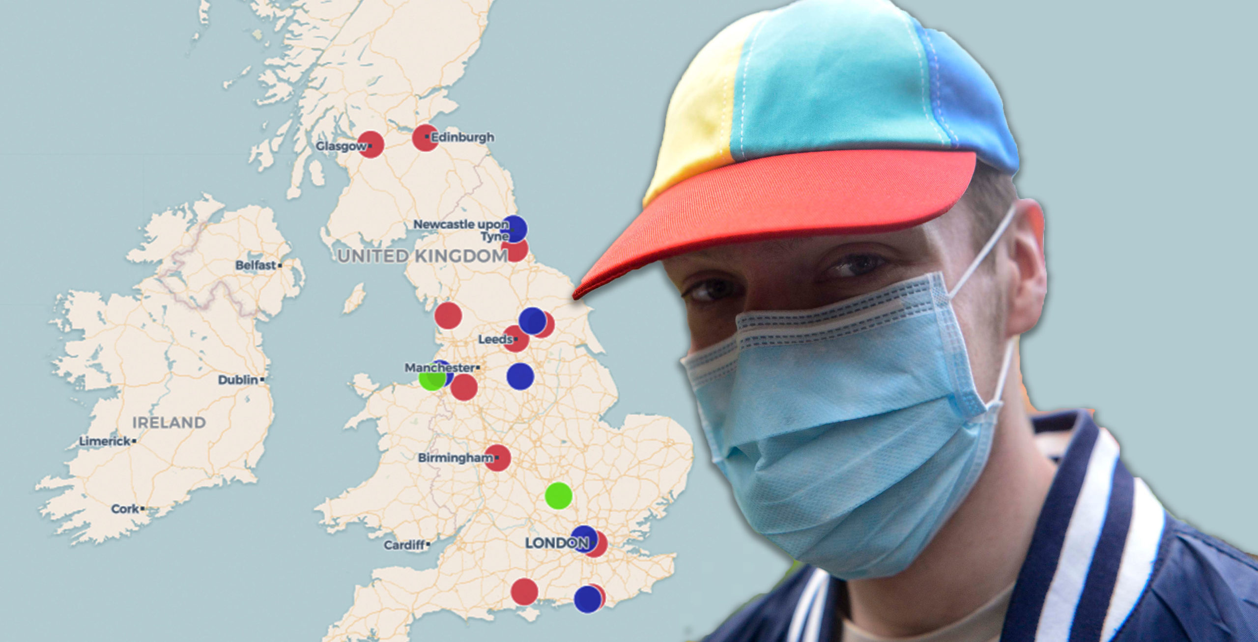 Coronavirus confirmed cases UK This map shows all confrmed cases