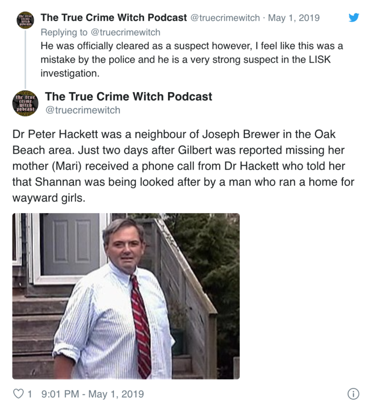 Dr Peter Hackett Where the suspect in Netflix 'Lost Girls' is in real life