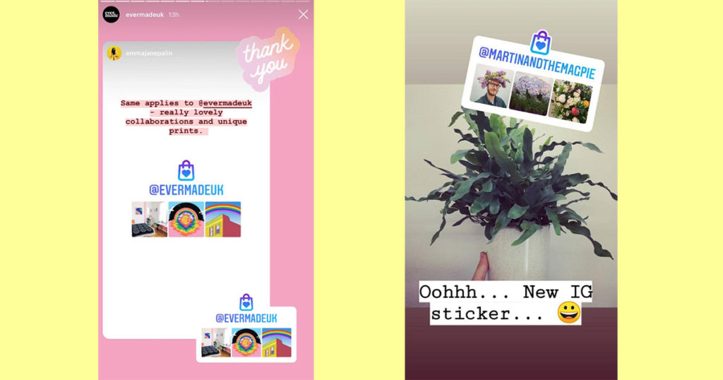 Instagram, small, businesses, feed, story, sticker, preview