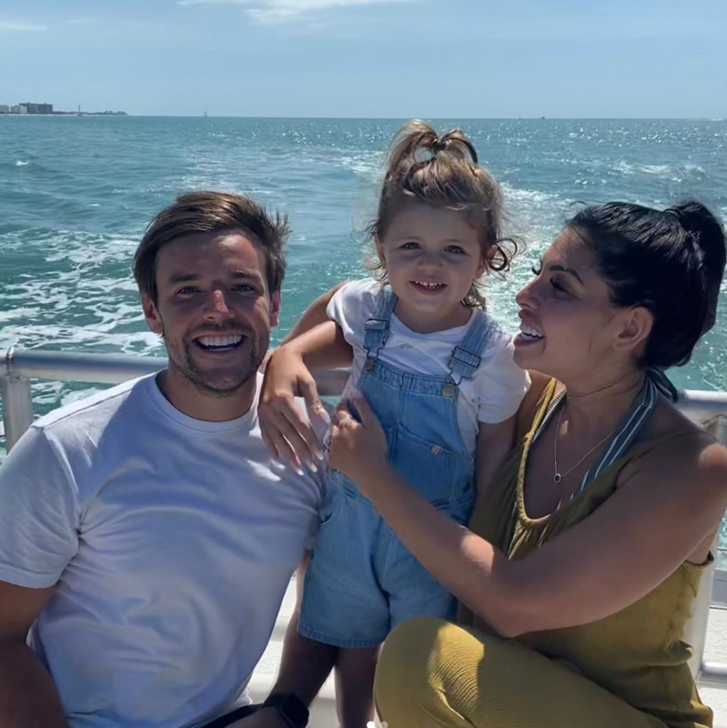 Love Island, babies, children, cast, contestants, couples, Cara De La Hoyde, Nathan Massey, son