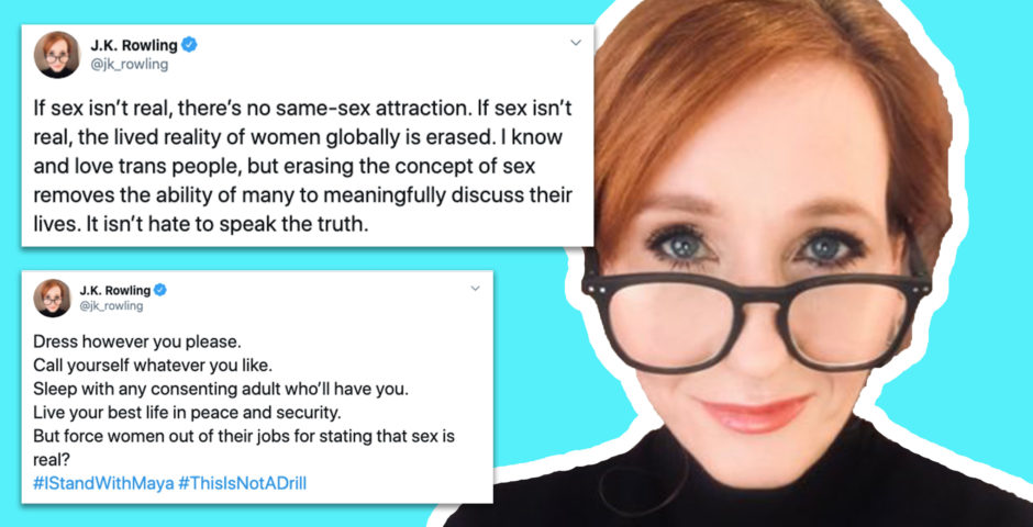 A Brief History Of Every Bad Take J.K. Rowling Has Had On Trans Issues