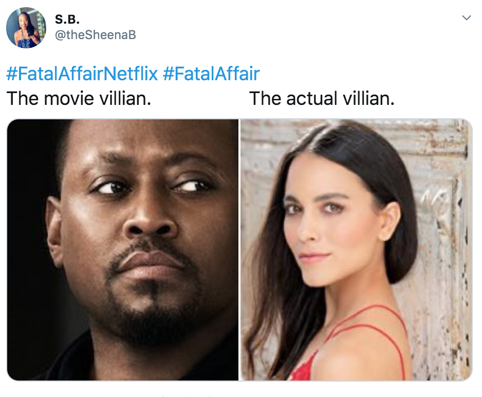 Fatal Affair, Netflix, movie, film, memes, meme, reaction, Twitter, funny, best, reviews