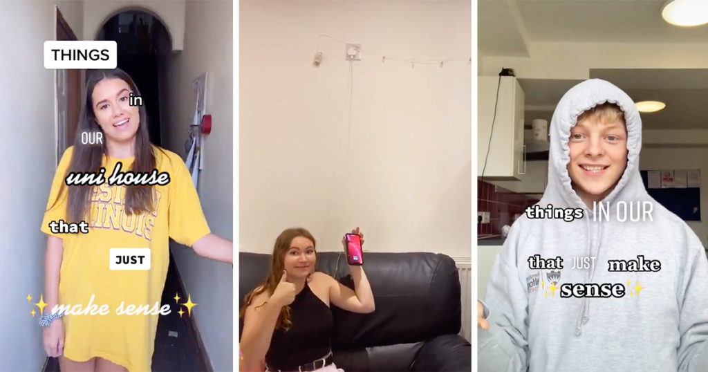 Things in our uni house that just make sense, uni, house, accommodation, student, flat, houses, TikTok, viral, video, university