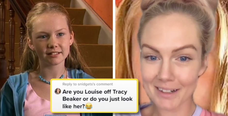 louise from tracy beaker, tiktok