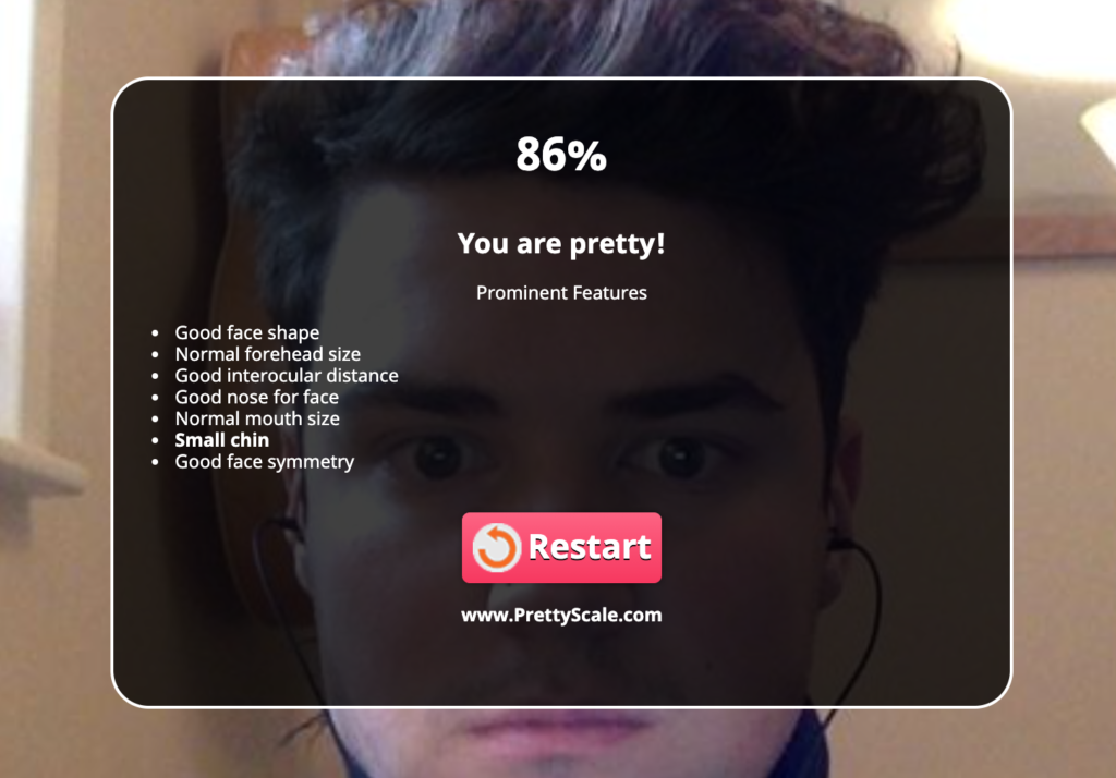 pretty scale beauty analysis test