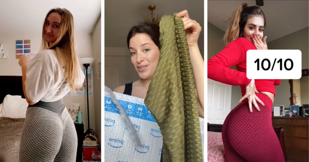 tiktok, leggings, seasum, amazon