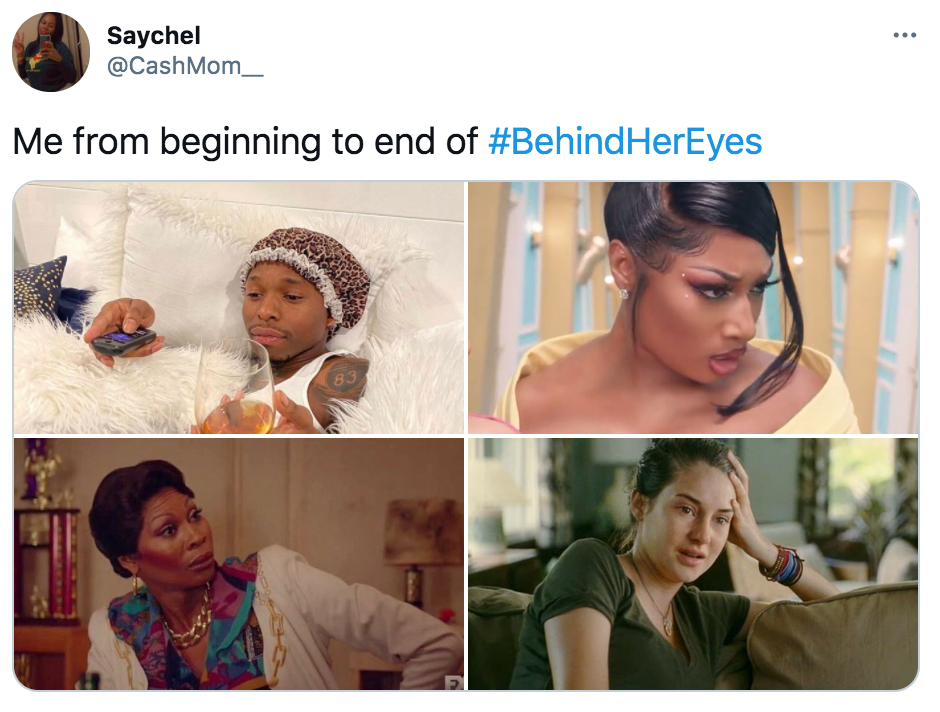 Behind Her Eyes, Netflix, memes, meme, reaction, Twitter, reviews, ending