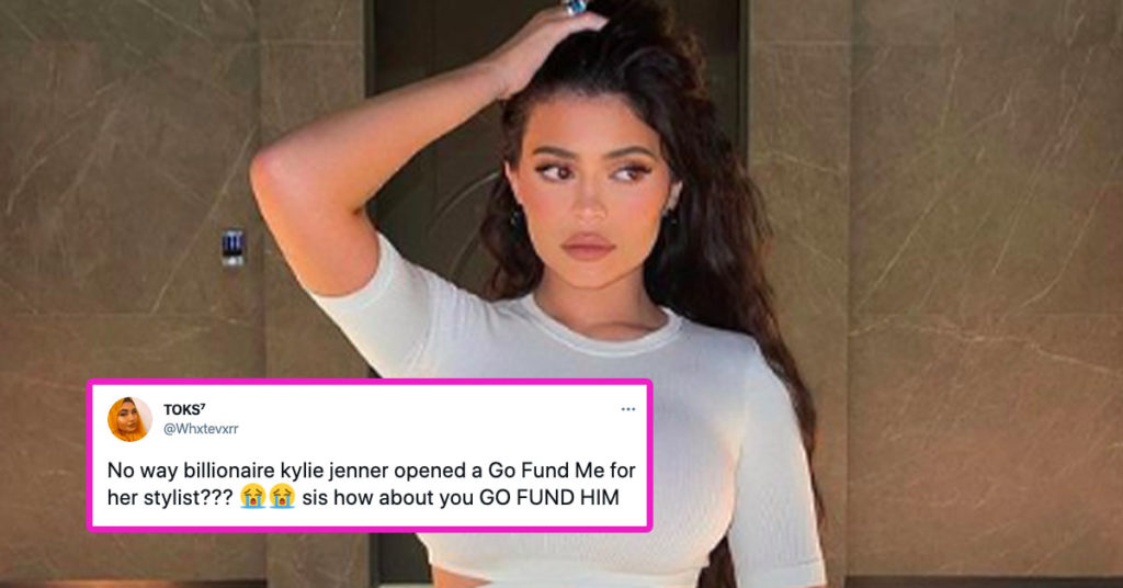kylie jenner gofundme