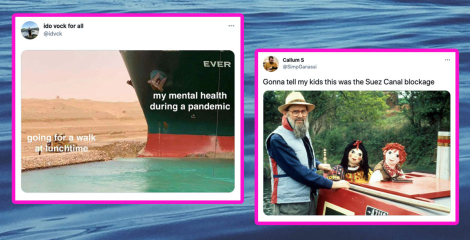 Suez Canal cargo ship memes: 19 memes about the stuck container ship