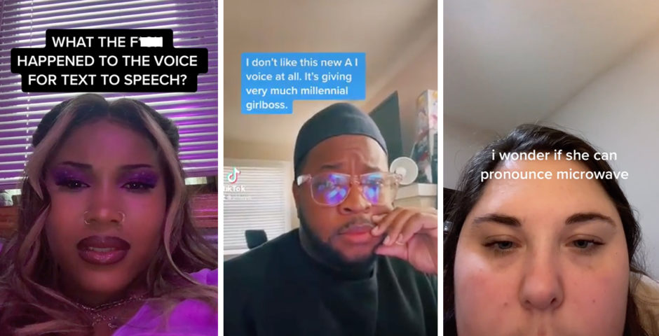 TikTok, text to speech, change, feature, American, female, voice, speak, captions, videos