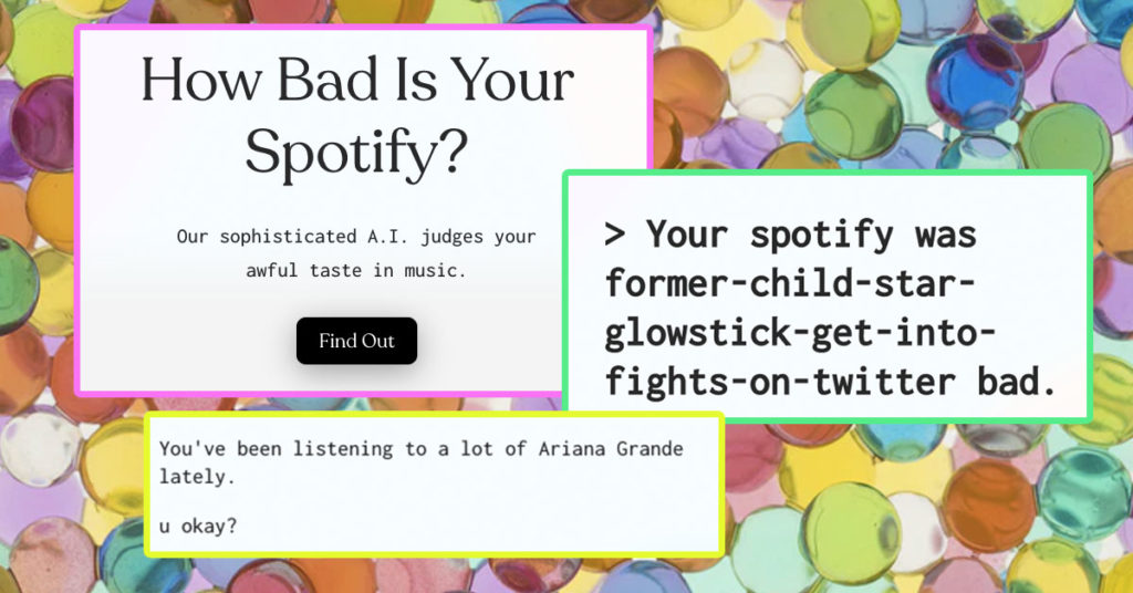how bad is your spotify test
