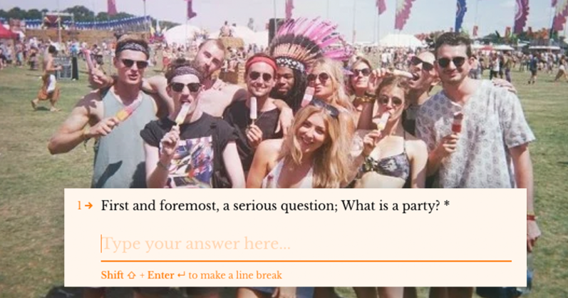 Secret Garden Party is back, but wants you to answer a cringe