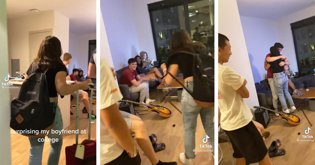 TikTok couch guy, TikTok viral video